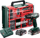 Metabo - 18V Akku-Bohrschrauber BS 18 Set, mit Zubehör, 2x Akku 2,0 Ah Li-Power, Ladegerät 602207710