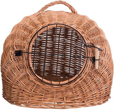 Trixie Rattan -Katzenkorb mit Tür