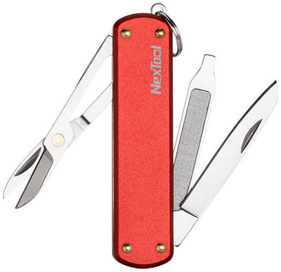 Nextool Mini-Taschenmesser NE0142 für 6in1 Werkzeugset, praktisch für unterwegs