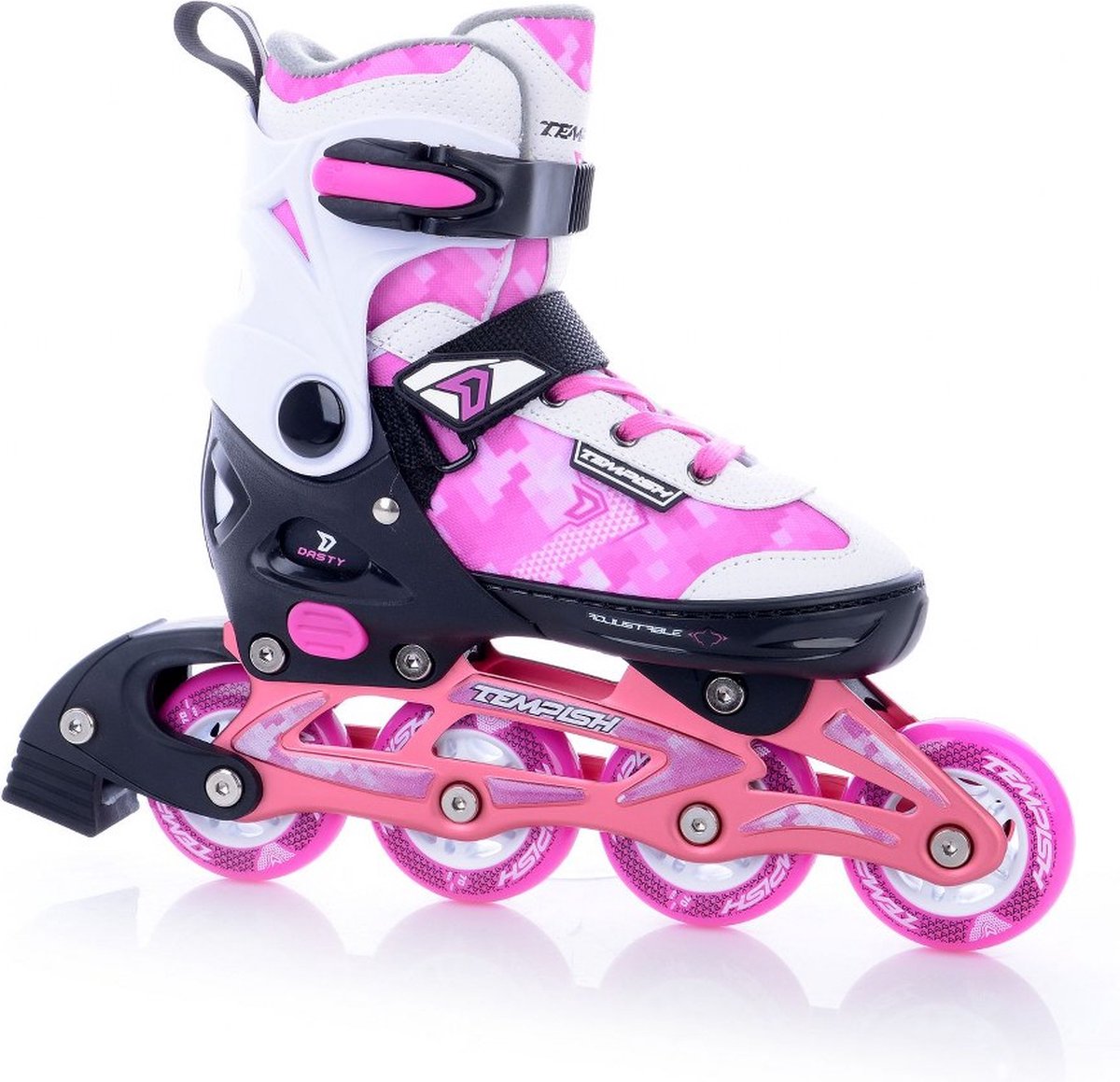 Inline-Skates Dasty 82A Softboot rosa Größe 41-43