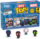 Funko Spider Man Bitty Pop! Vinylfigur 4er-Pack Serie 2 2 cm Minifigur – 2 cm