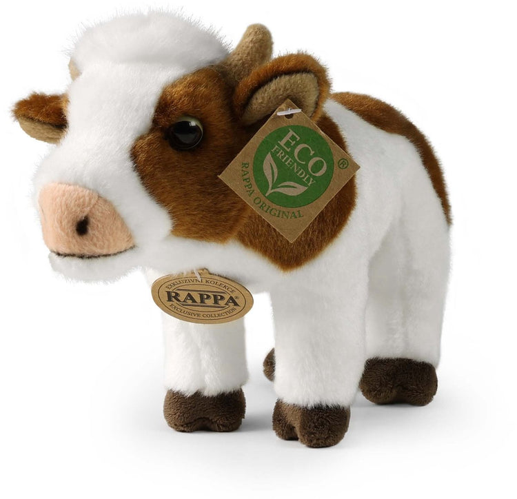 Umweltfreundliche Serie Rappa – Plüschkuh – 23 cm – umweltfreundlich – sicher für Kinder