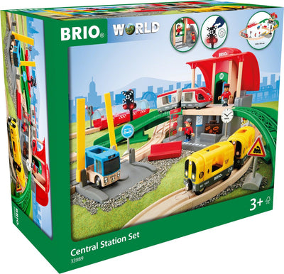 Brio Hauptbahnhof-Set - 33989 - Bahngleis