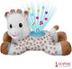 Sophie die Giraffe Schlaflied Licht träumt Kuscheltier - Sternenprojektor - Musikfunktion mit 15 Melodien - mit Lautstärkeregler - Abschaltautomatik - inklusive Batterien - 32x17x20 cm