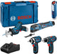 Bosch Professional Akku-Kombi-Set 5-teilig 12V 3x 2,0Ah in XL-Boxx - 0615990n1d