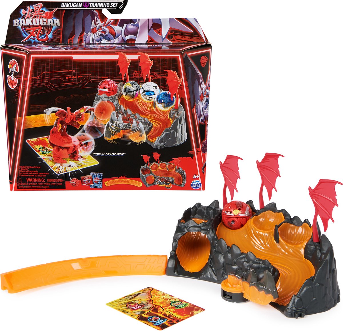 Bakugan – Trainingsset – Spielset mit Actionfigur – Stile können variieren