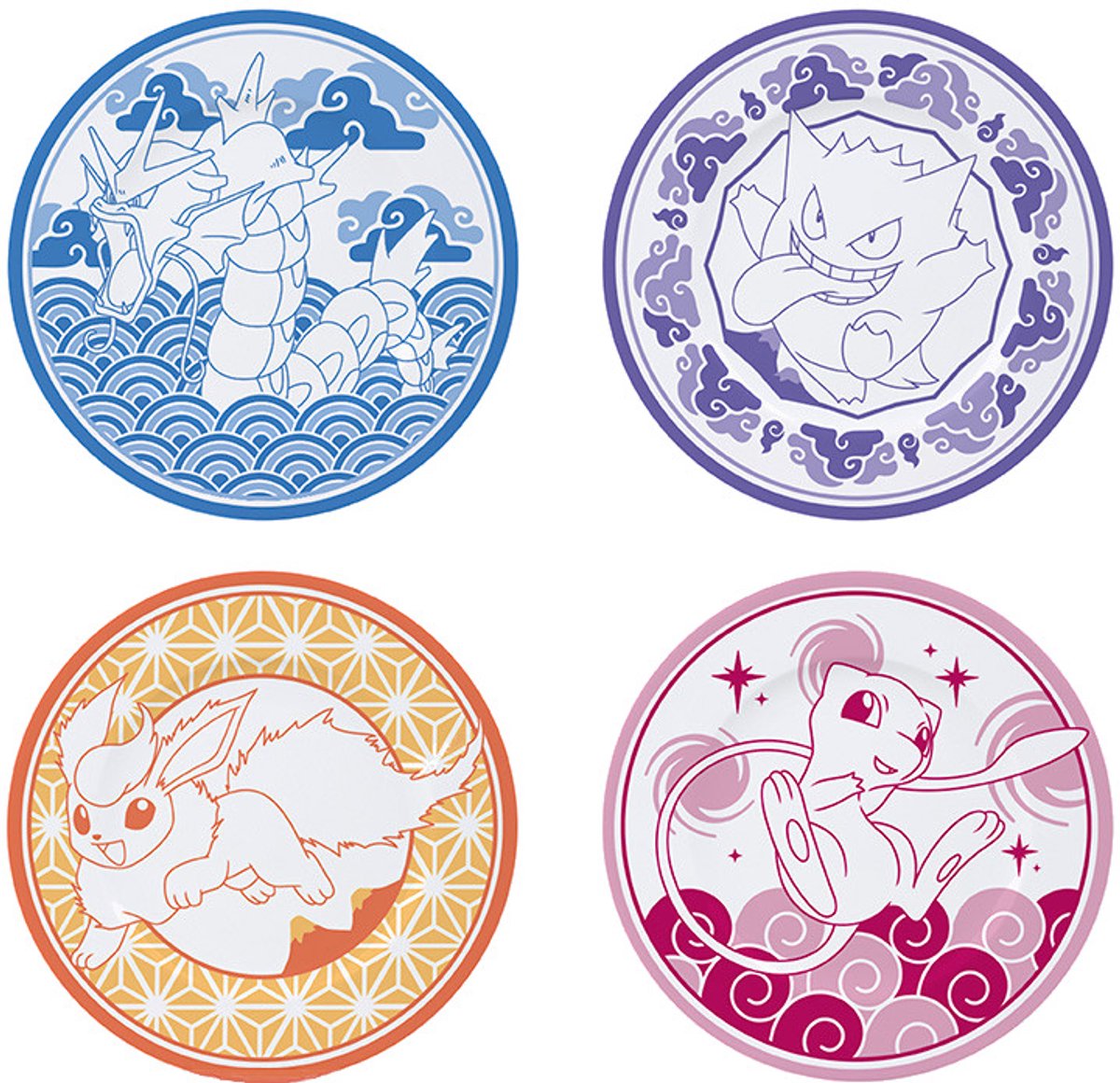 Abystyle Pokémon japanischer Unisex-Teller – mehrfarbig – Standard – exklusive Edition