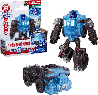 Transformers Cyberworld Optimus Primal Energon Surge Cyber Changers – Actionfigur