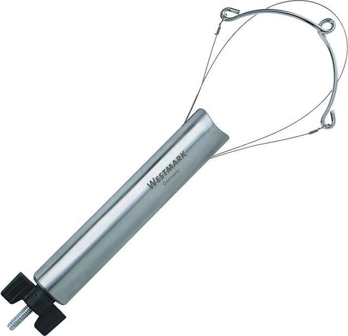 Westmark Universal-Glasöffner, für Einmachgläser mit flachem Rand oder Rillen, Länge 31,5 cm, Edelstahl-Kunststoff, Silber, 10522260