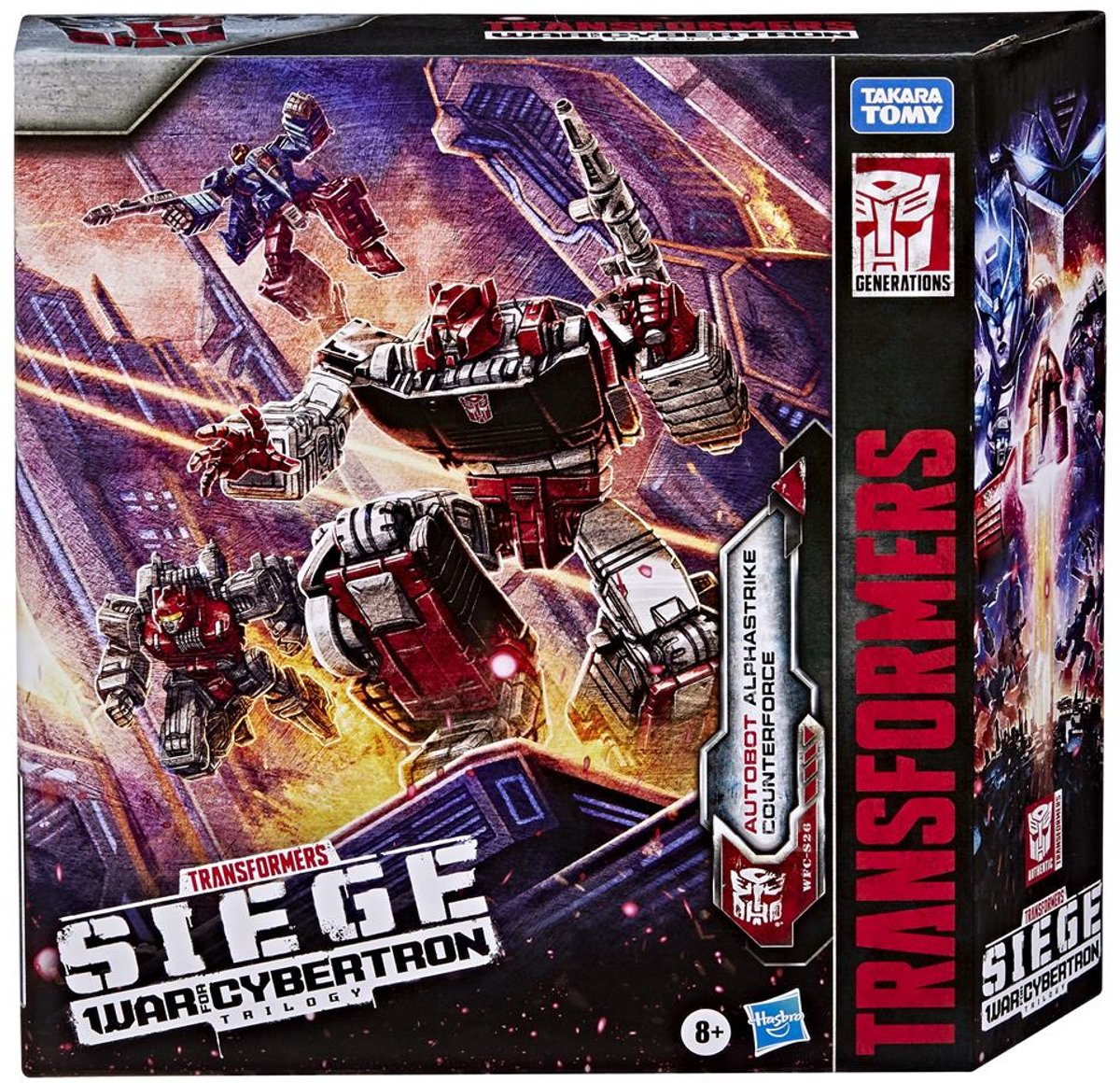 Hasbro Transformers WFC: Siege Autobot Alpha Strike Counterforce 3er-Pack