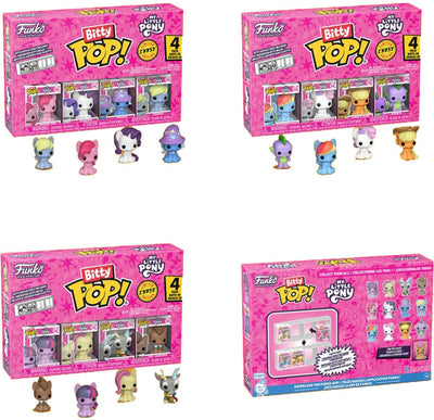 Funko Bitty Pop 4 Stück: Mein kleines Pony – 12 Stück