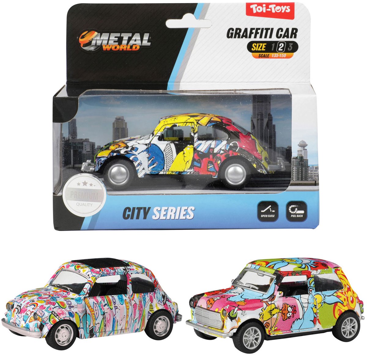 Metall-Rückzug-Graffiti-Auto