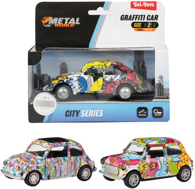 Metall-Rückzug-Graffiti-Auto