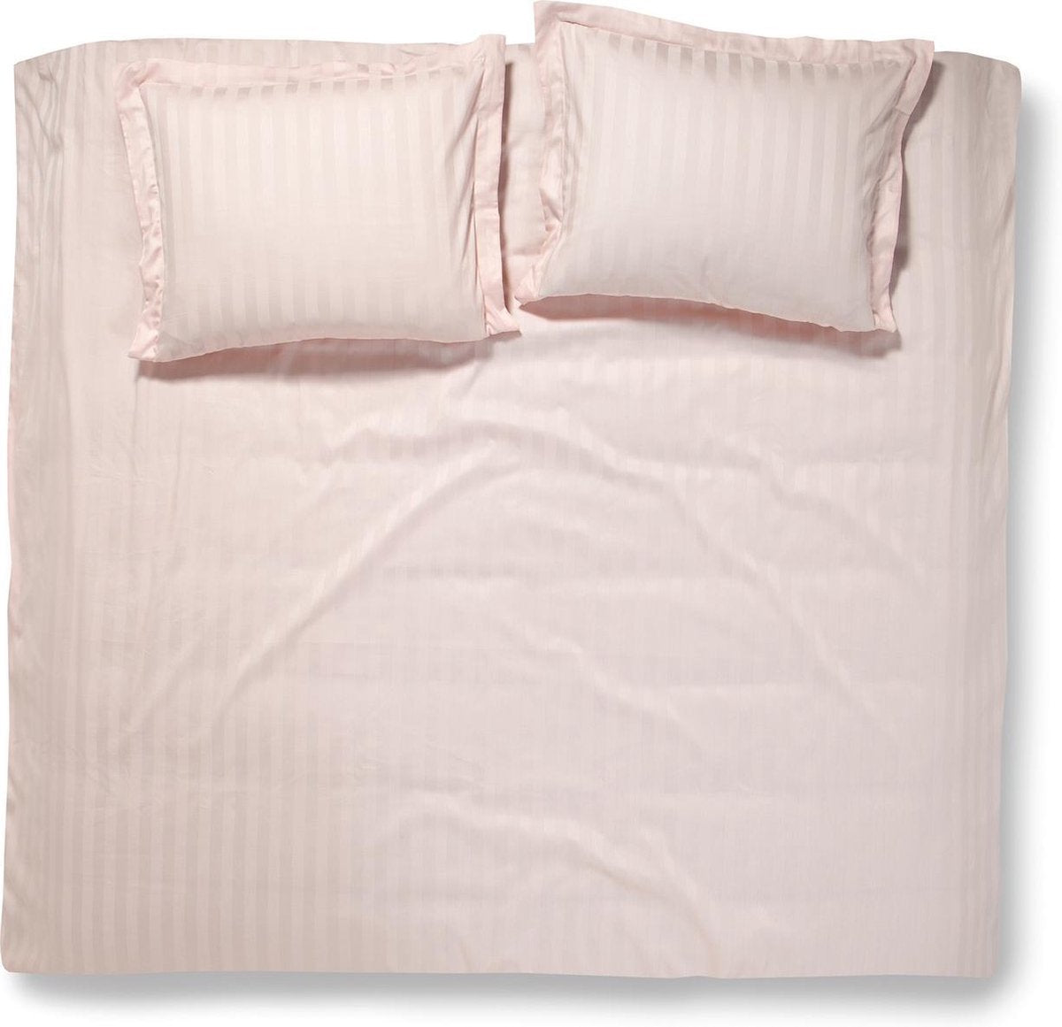 Damai linea – Bettbezug – 240 x 200 220 cm – Einzelbetten – rosa + 2 Kissenbezüge 60 x 70