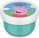 Mepal Obstbox Campus - 300 ml - inklusive Obstgabel - gut verschließbar - Snackbox - Peppa Pig