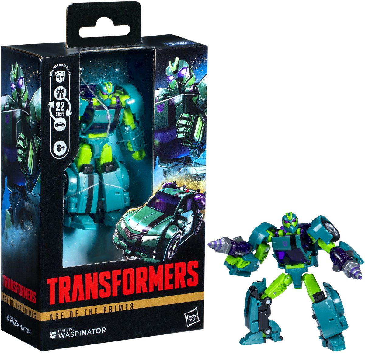 Hasbro Transformers Age of the Primes Deluxe Class Action Figure The Thirteen Fugitive Waspinator 14 cm Actionfigur