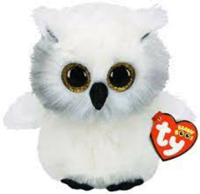 Ty Beanie Buddy Austin Owl, 24 cm