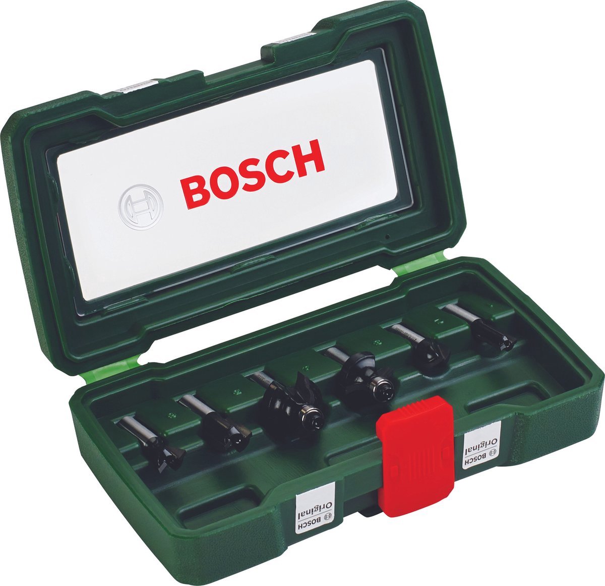 Bosch Zubehör Hartmetall-Frässet | 6 Stück | 8-mm-Schaft – 2607019463