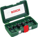 Bosch-Satz HM-Holzfräser 6-teilig - Durchmesser 6 mm