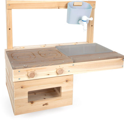 Small Foot – erhöhte Lehmküche aus Holz