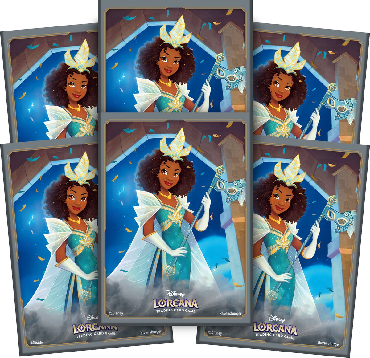 Disney Lorcana TCG – schimmernde Himmel – Tiana 65 Kartenhüllen