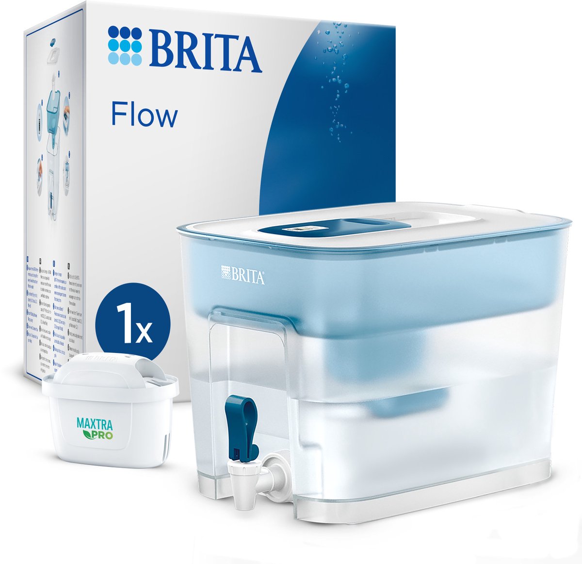Brita Brita Fluss Wasserfilter 8.2l Blau Weiß