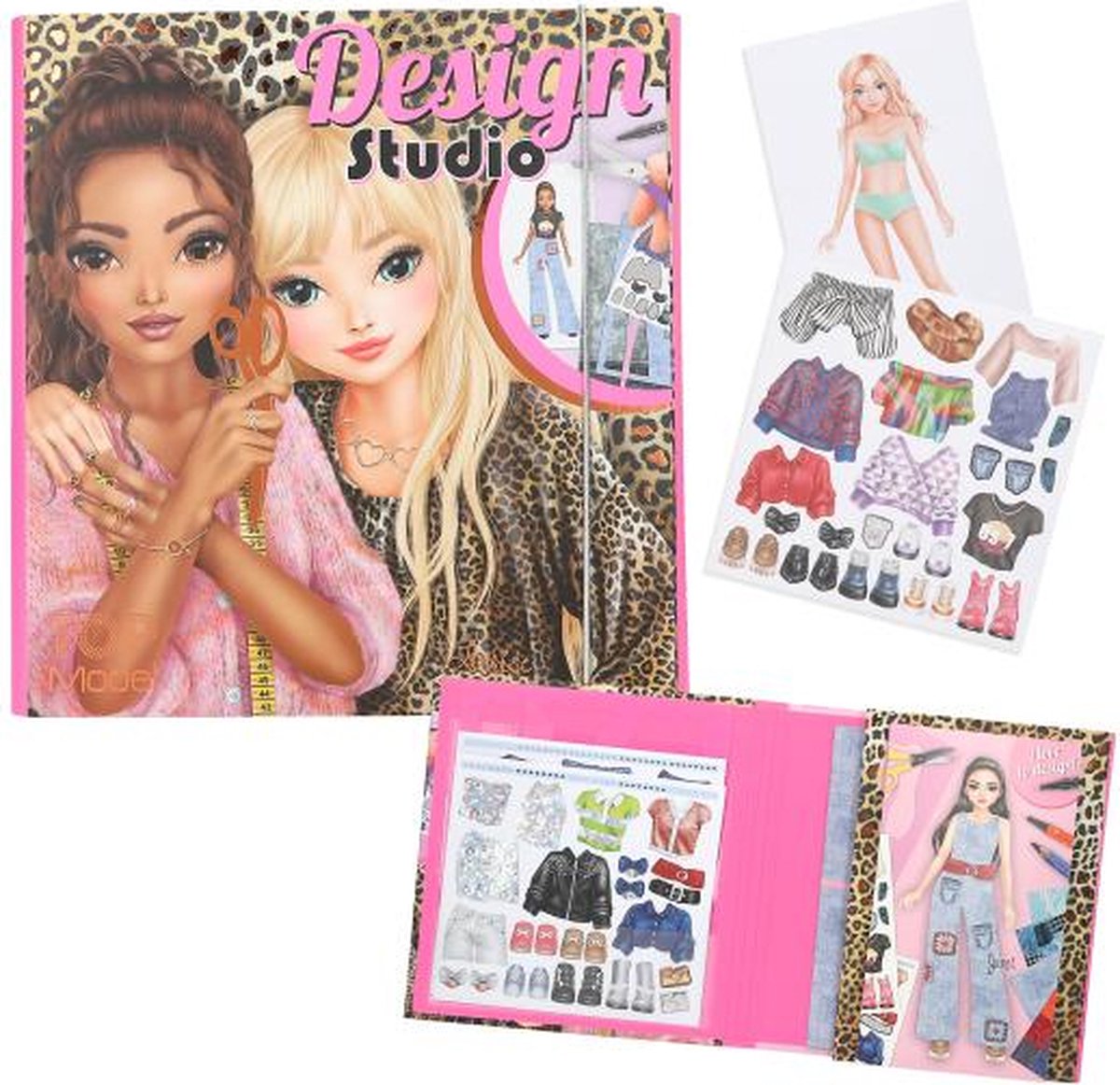 Depesche – Topmodel – Erstellen Sie Ihr Topmodel-Designstudio-Malbuch