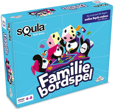 Identitätsspiele Familienbrettspiel Squala – Spielen und Lernen mit der ganzen Familie – für 2 bis 4 Spieler ab 7 Jahren