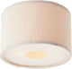 Brilliant Teddy - Deckenleuchte - E27 max 1x25w - Teddystoff - Beige