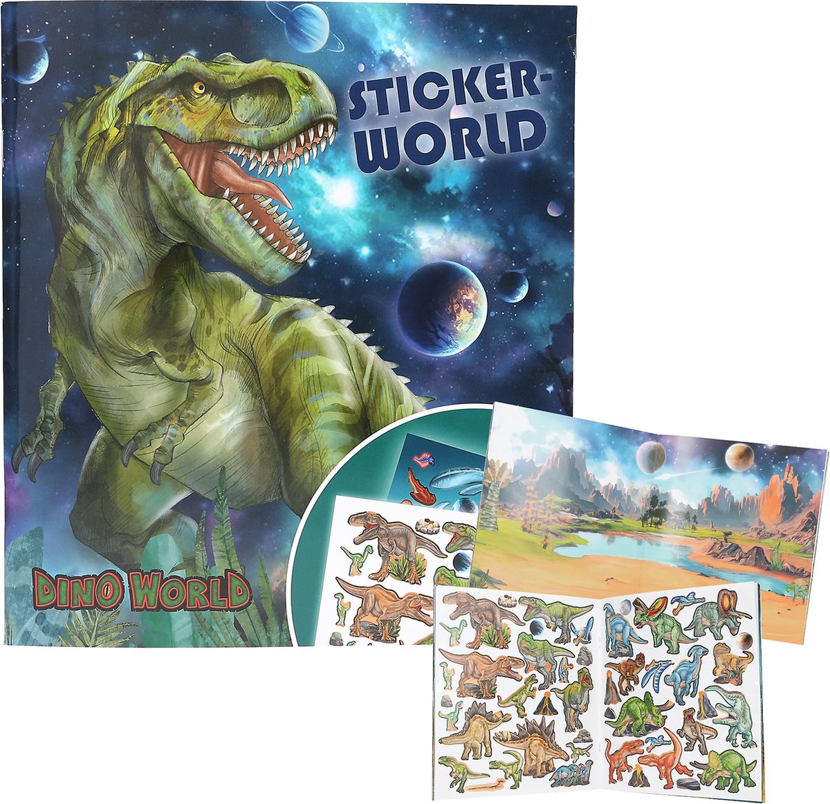 Depesche - Dino-Welt Stickerworld - Galaxie