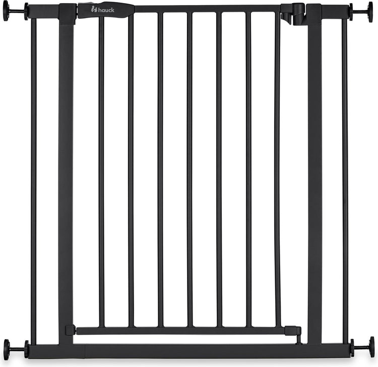 Hauck Open n Stop 2 Schutzgitter - Treppenschutzgitter - Schwarz - 75-80 cm