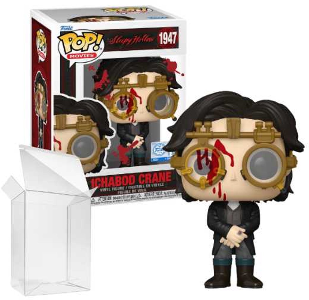 Funko-Pop! Filme: Sleepy Hollow Ichabod Crane Bloody #1947 Sonderausgabe exklusiv