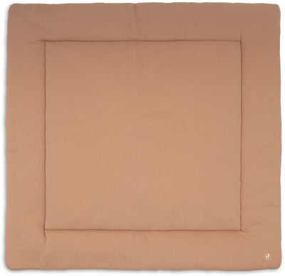 Jollein Laufgitterdecke Baby – 100 x 100 cm – kleine Waffel – heller Terrasand