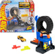 Hot Wheels City Centre Reifenwerkstatt – Spielset und Spielzeugauto – passend für das Quick-Click-Track-System