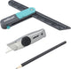 Wolfcraft - PVC-Verlegeset - Fischgrätenboden verlegen - 3 Teile - 6978000