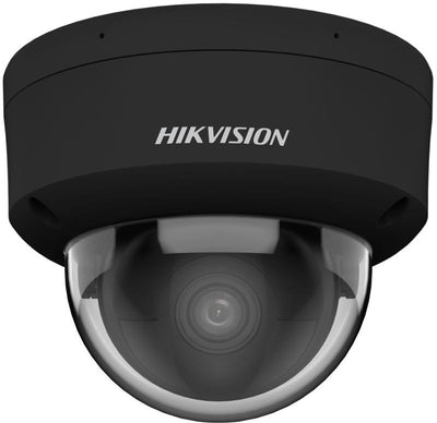 Hikvision Pro-Serie mit Acusense DS-2CD2186G2H-ISU (2,8 mm) (EF) Black Bullet (Form) IP-Überwachungskamera für den Außenbereich, 3840 x 2160 Pixel, Deckenwand