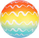 Waimea Wasserball – PVC – 21 cm – mehrfarbig – Größe 4