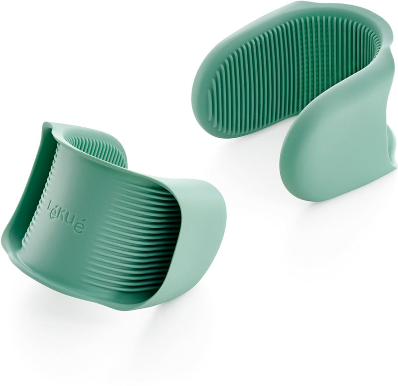Lékué Mini-Ofenhandschuhe – 2 Stück – Silikon – grün