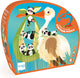Kratzkonturpuzzle – Storch – 32,9 x 51,9 x 0,25 cm – 24 Teile – 3 Jahre