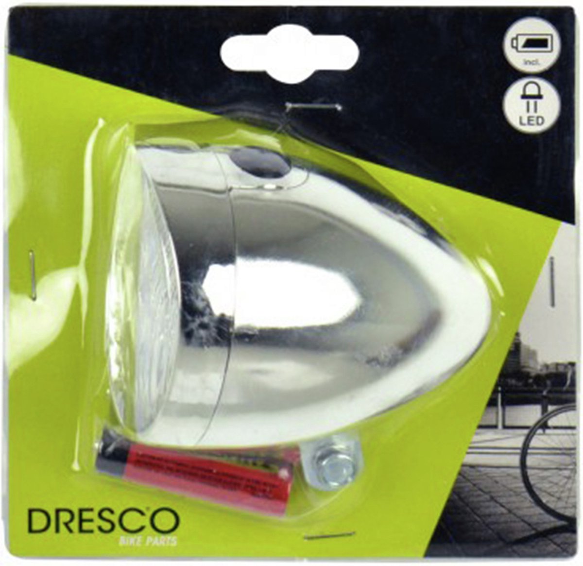 Dresco Frontleuchte klassischer LED-Kolben