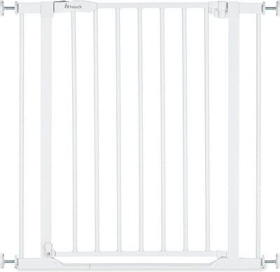Hauck Clear Step 2 Schutzgitter – Treppenschutzgitter – weiß – 75–80 cm