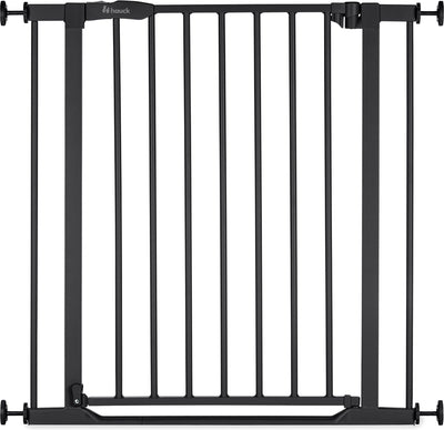 Hauck Clear Step 2 Schutzgitter - Treppenschutzgitter - Schwarz - 75-80 cm