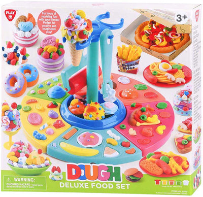 Luxus-Ess-Ton-Set von Playgo – 5 Tontöpfe