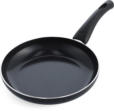 BK Brilliant Bratpfanne 24 cm – PFAs-freie Antihaftbeschichtung – Induktionsbratpfanne – Keramikbratpfanne – ofenfest bis 160 °C – Kaltgriff – ohne Deckel – Schwarz