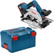 Bosch GKS 18 V-57 G 18 V Li-Ionen-Akku-Kreissägen-Set (2 x 4,0 Ah Akku) in L-Boxx – 165 mm
