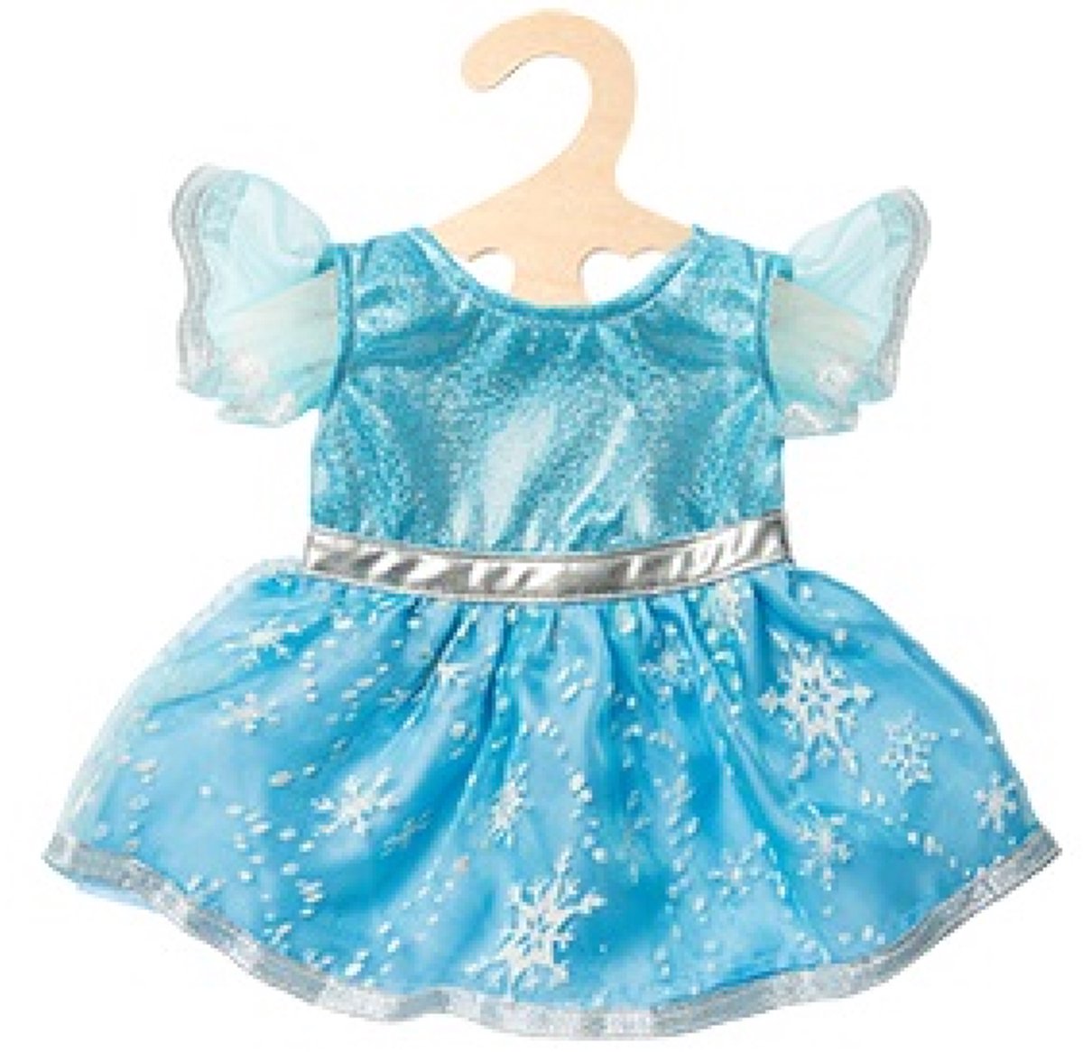 Puppenkleid-Eis-Prinzessin, 28-35 cm