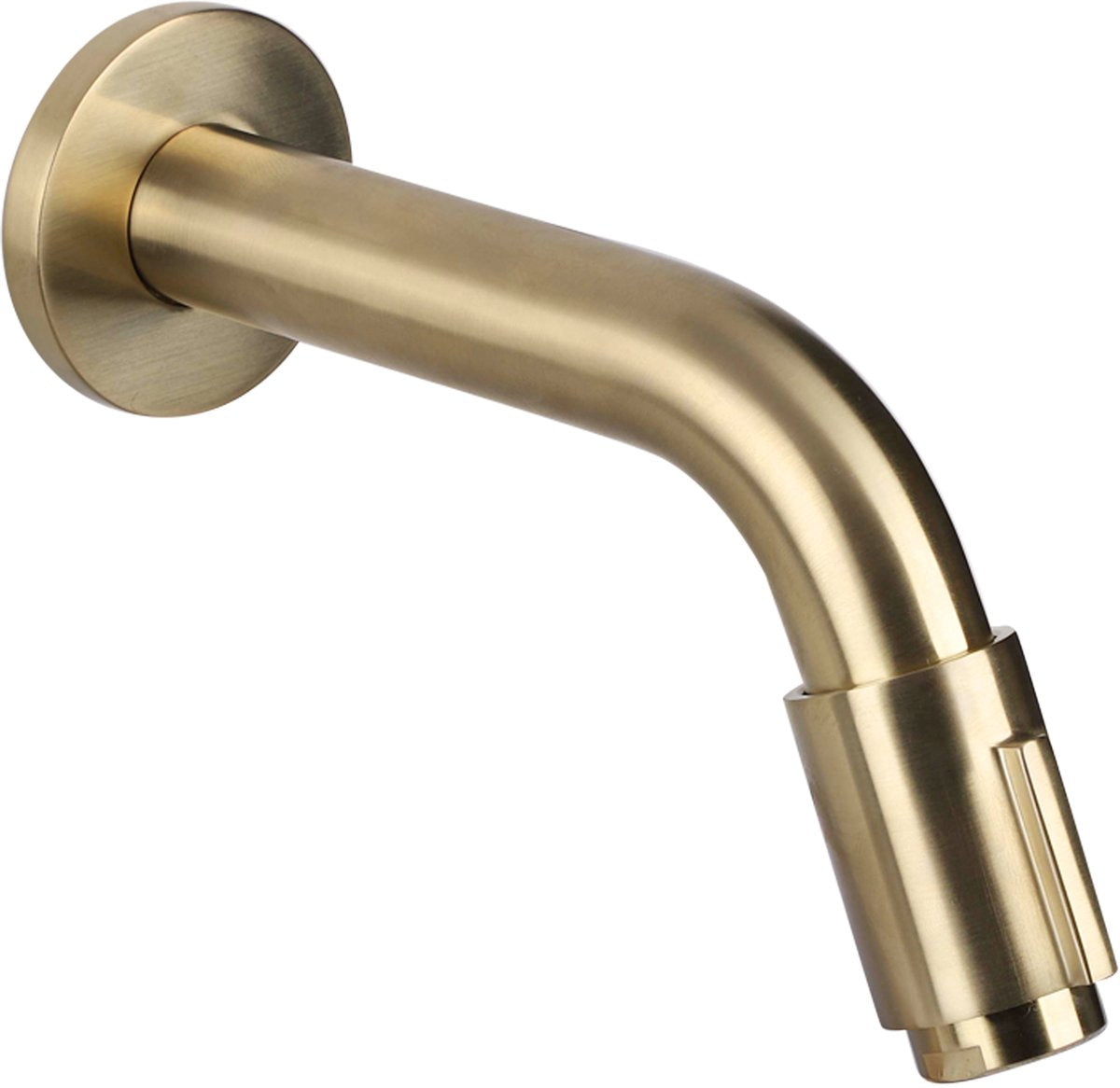Differnz Wandarmatur - Kaltwasser - Waschtischarmatur - 11 cm - Mattgold