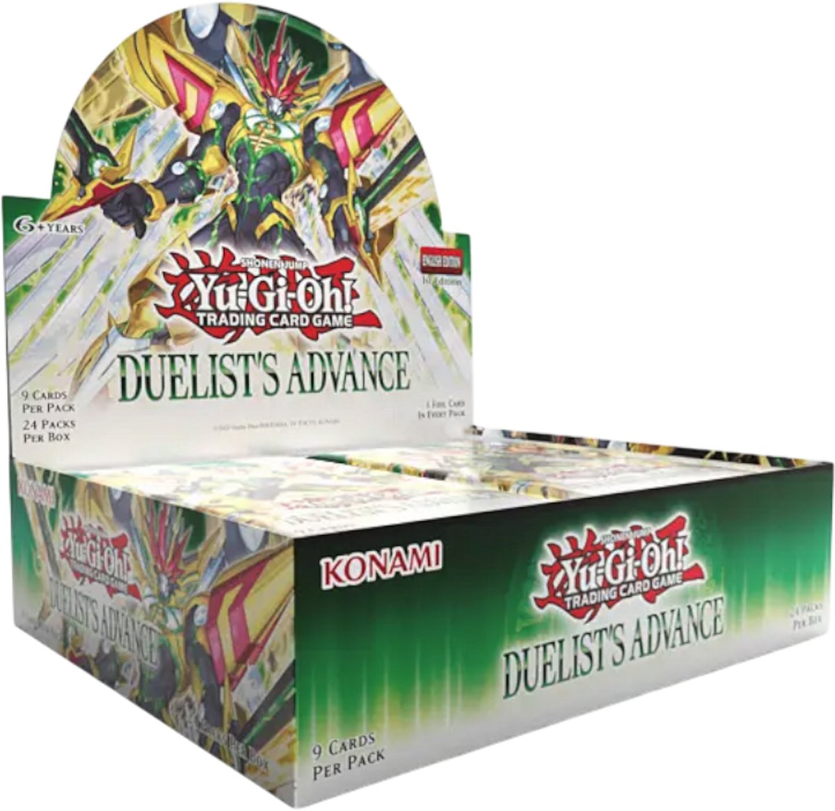 Yugioh! - konami yu-gi-oh! TCG Duelist's Advance Booster Box-Anzeige