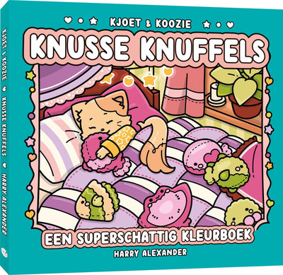 Kluitman Kjoet Koozie Malbuch für gemütliche Kuscheltiere