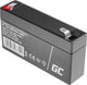 Green Cell 6 V 1,2 Ah (f1 4,6 mm) 1200 mAh VRLA AGM-Batterie